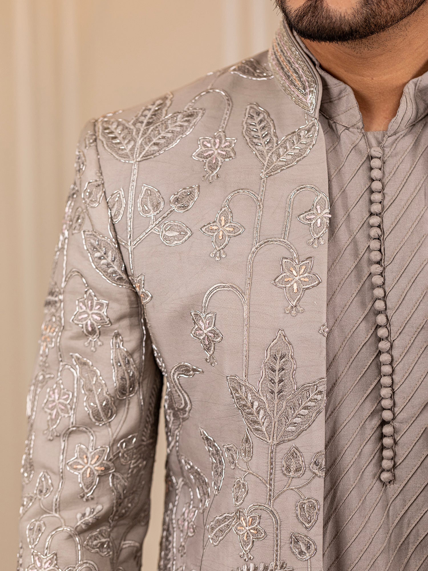 Velvet Vista Indo Western Suit