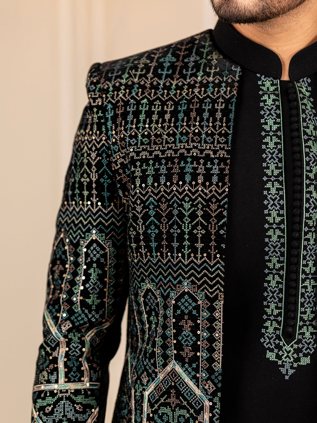 Shadowed Serenity Suit