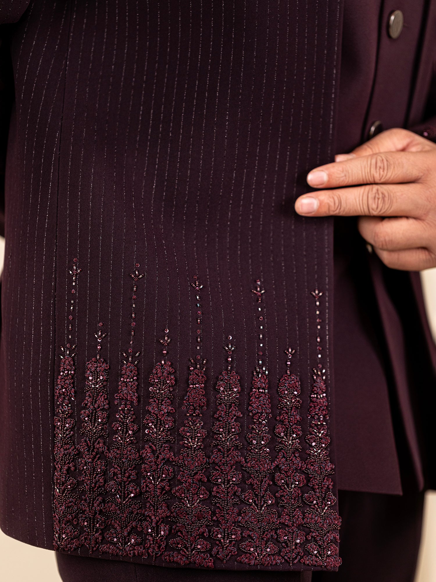 Imperial Ink Fusion Jodhpuri Suit