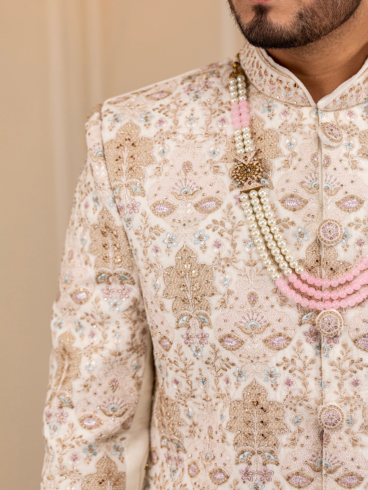 Rosewater Velvet Harmony Pearl Mala