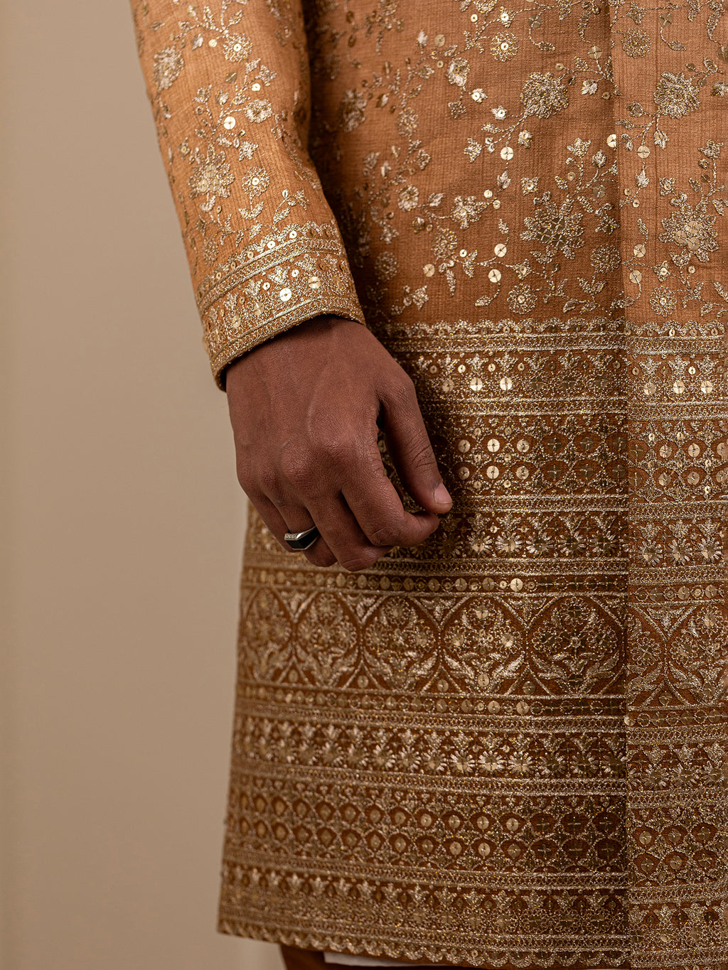 Tangerine Twilight Sherwani