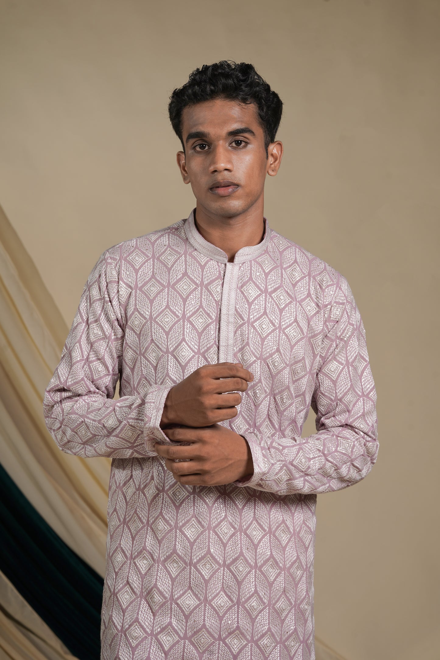 Lavender Grace Kurta Pajama