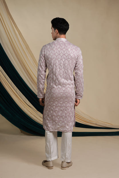 Lavender Grace Kurta Pajama