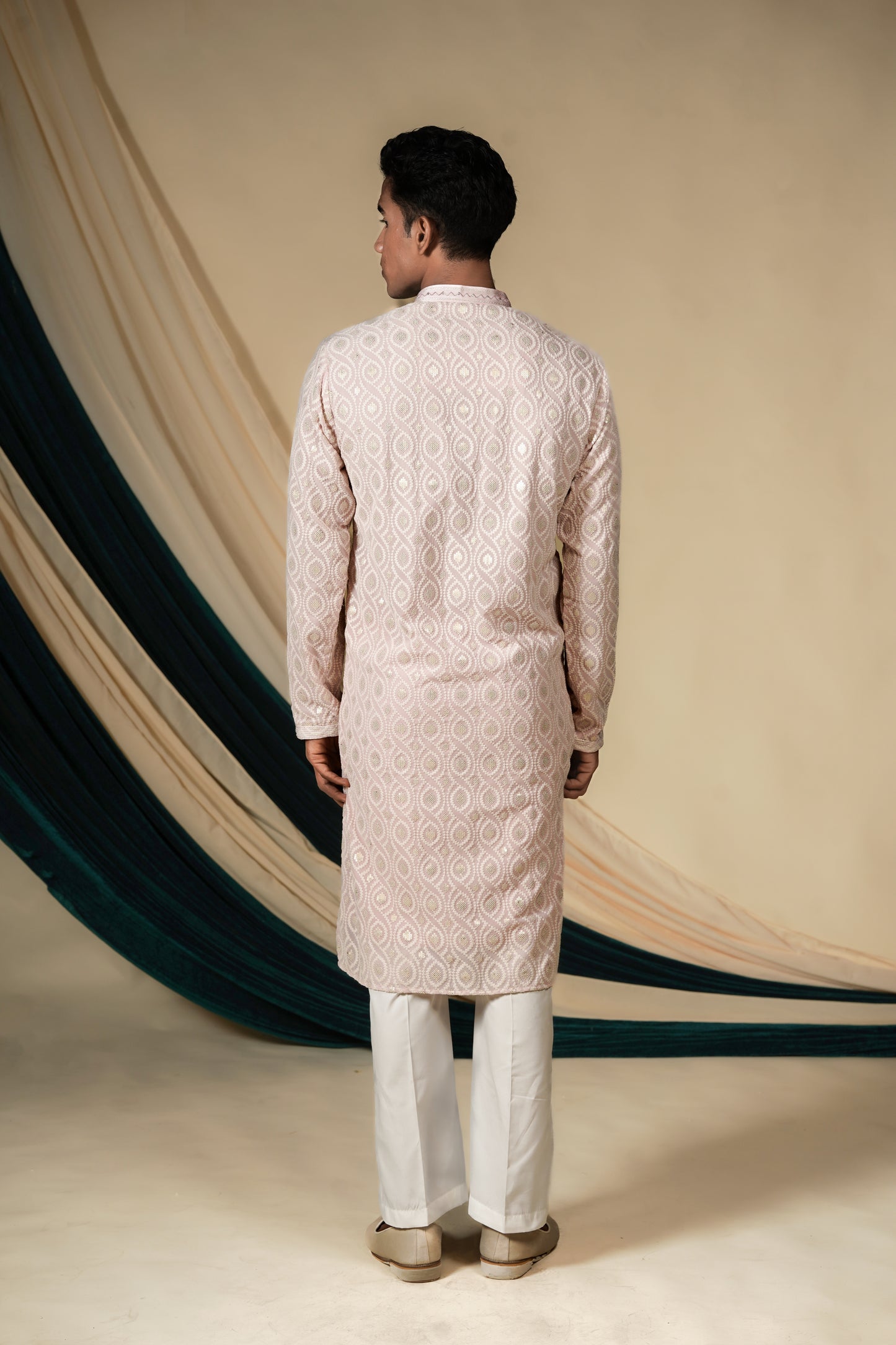 Pearl White Royal Kurta Pajama