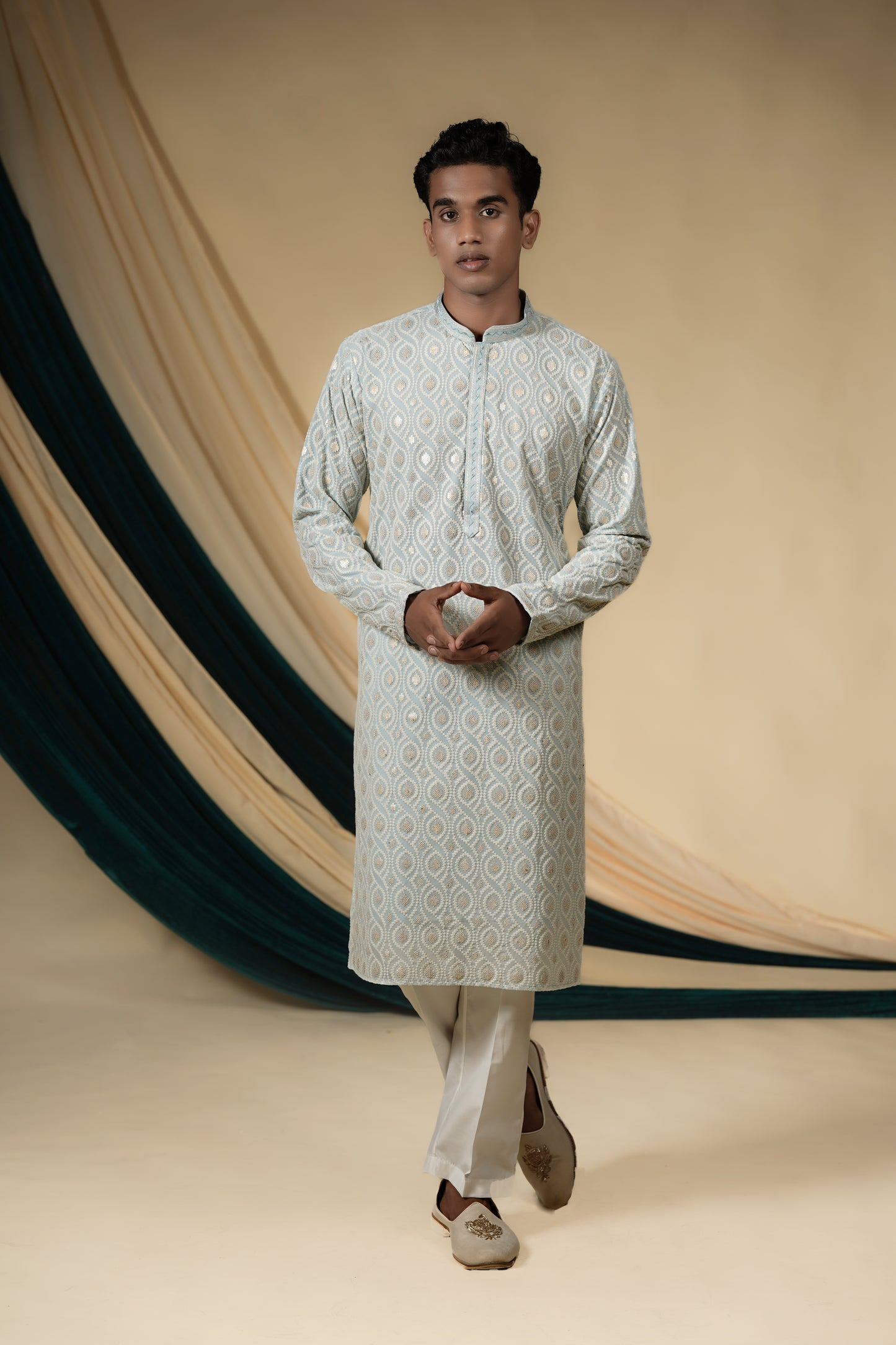 Mint Blue Serenity Kurta Pajama