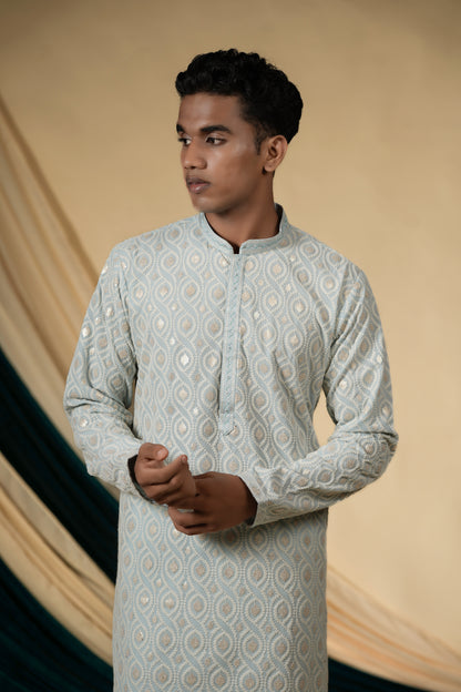 Mint Blue Serenity Kurta Pajama