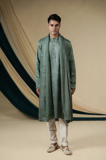 Sea Green Grace Kurta Pajama