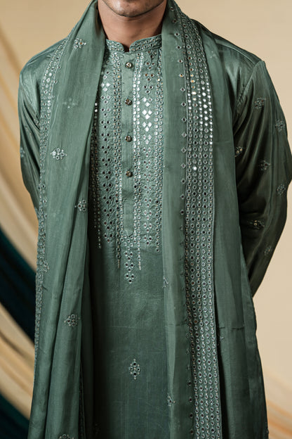 Sea Green Grace Kurta Pajama