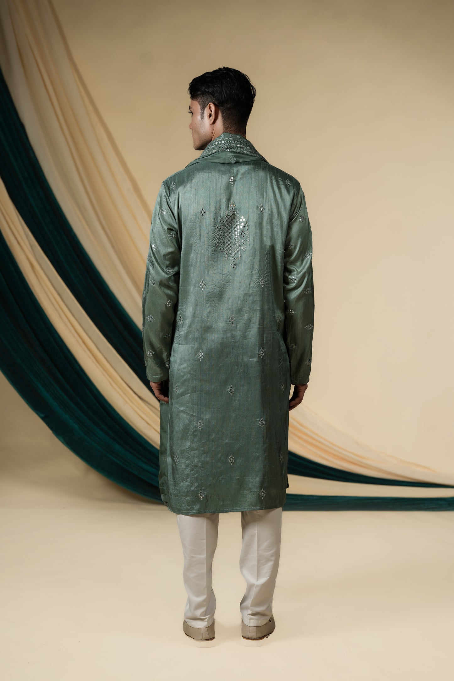 Sea Green Grace Kurta Pajama