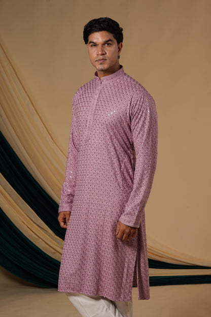 Lavender Majesty Kurta Pajama