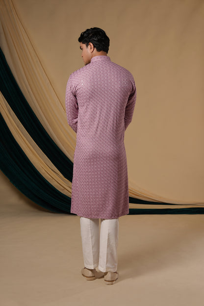 Lavender Majesty Kurta Pajama