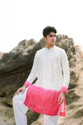Charm ombre pink Kurta Set