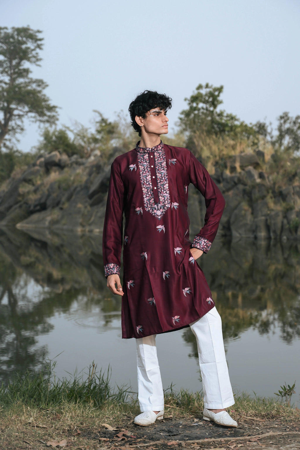 Empire Wine Kenzo Kurta Set