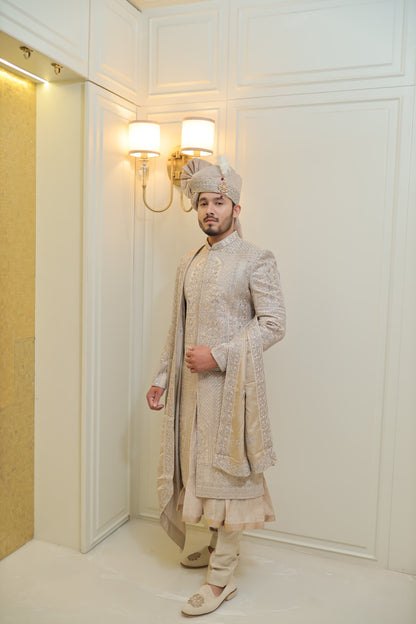 Silver Storm Legacy Sherwani