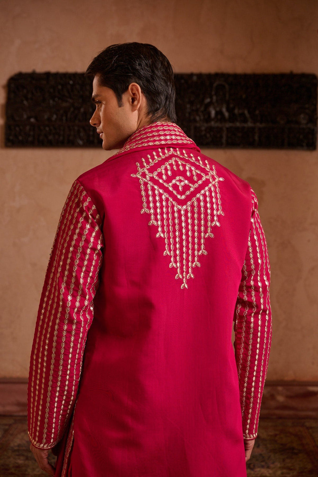Pink Festive Kurta Set