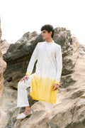 Glow ombre yellow Kurta Set