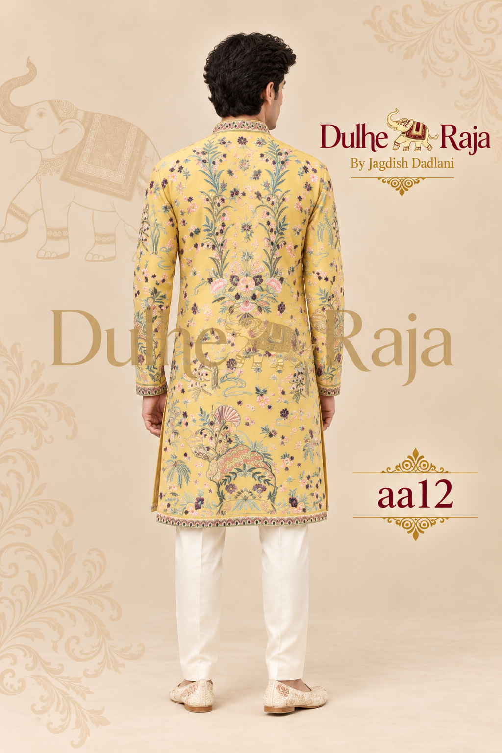 Dulhe Raja design AA12 back view