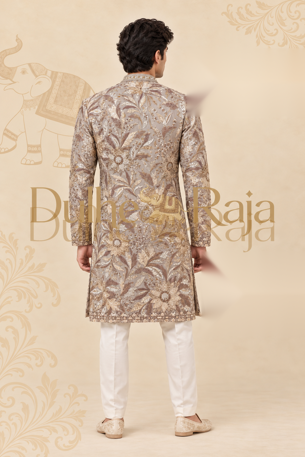 Dulhe Raja design 2046 back view